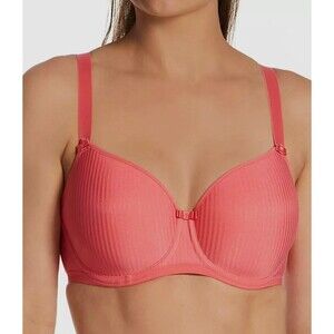 Freya Idol Moulded Balcony T-Shirt Contour Bra Sun Coral Women’s US Size 36H New